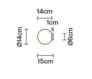 Kinkiet Fabbian Lumi Ø14 - F07 G25 01 small 3