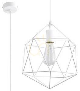 Lampa wisząca GASPARE biała Sollux small 2