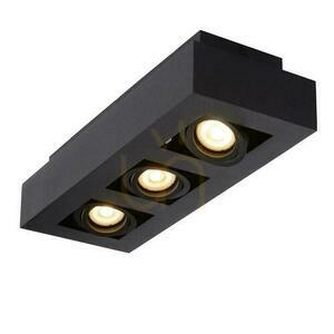 Downlight Lucide XIRAX 3x GU10 LED czarny aluminiowy 36 cm small 4