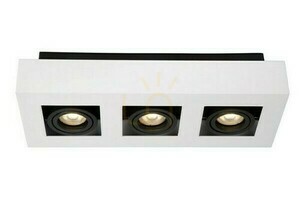 Downlight Lucide Xirax 3xGU10 LED biały 36 cm aluminiowy small 0