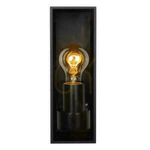 Kinkiet zewnętrzny Lucide Dukan czarny IP65 E27 szkło 15802/01/30 small 4