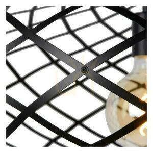 Lampa wisząca Lucide Wolfram czarna metalowa 65 cm 21417/65/30 small 6