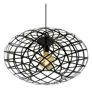 Lampa wisząca Lucide Wolfram czarna metalowa 65 cm 21417/65/30 small 7
