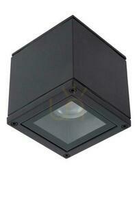 Downlight Lucide AVEN czarny GU10 IP65 do łazienki 1x50W small 1