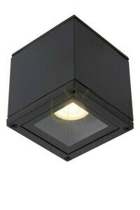 Downlight Lucide AVEN czarny GU10 IP65 do łazienki 1x50W small 4