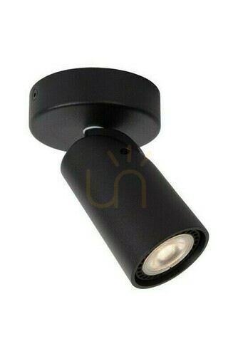 Sprawdź Reflektorek sufitowy Lucide XYRUS czarny LED GU10 5W 320lm 2200K IP20