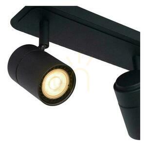 Plafon LED Lucide Lennert czarny IP44 3xGU10 do łazienki 40 cm small 5