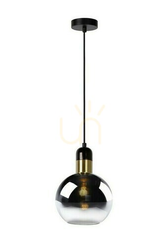 Sprawdź Lampa wisząca Lucide JULIUS 34438/20/65 złota szklana 20 cm E27