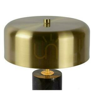 Lampa stołowa Lucide MIRASOL czarna złota marmur 3xG9 25 cm 34540/03/30 small 5
