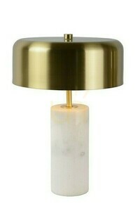 Lampa stołowa Lucide MIRASOL biała złota marmur metal 3-punktowa 34540/03/31 small 0