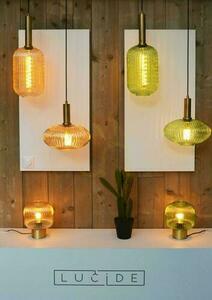 Lampa wisząca Lucide Maloto złota szklana loft retro 20 cm 45386/20/62 small 4