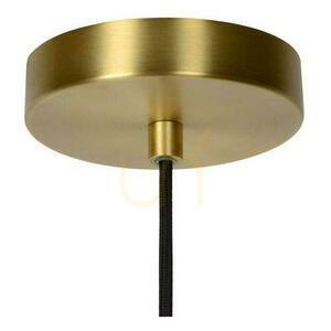 Lampa wisząca Lucide Maloto złota szklana loft retro 20 cm 45386/20/62 small 6