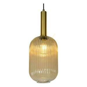 Lampa wisząca Lucide Maloto złota szklana loft retro 20 cm 45386/20/62 small 9