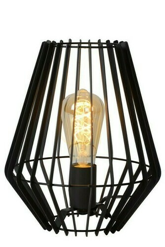 Sprawdź Lampa stołowa Lucide REDA czarna metalowa E27 78598/01/30