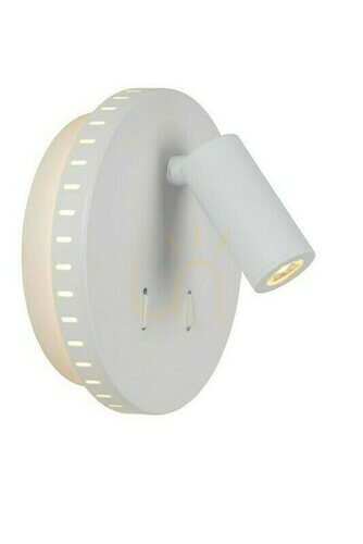 Sprawdź Kinkiet Lucide Bentjer biały metal LED 2x 3000K 14 cm 79201/09/31