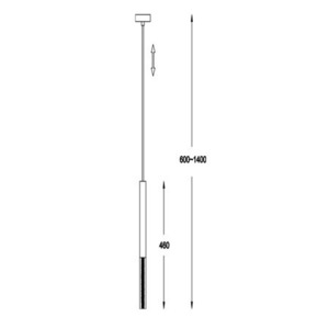 Lampa wisząca Zuma Line ONE P0461-01E-F4F4 WISZĄCA CHROME small 3