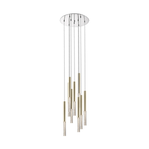 Lampa wisząca Zuma Line ONE P0461-09L-B5F7 LED, 9 punktów, francuskie złoto small 0