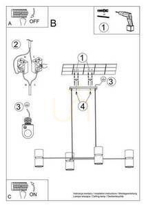 Lampa wisząca KUKKIA czarna Thoro small 10