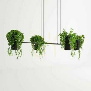 Lampa wisząca KUKKIA czarna Thoro small 3