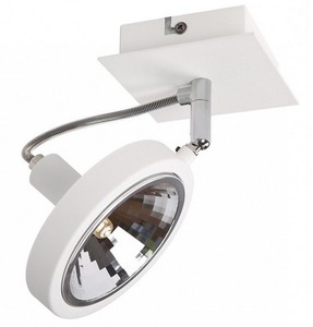 Kinkiet Max Light Reflex C0139 biały G9 1x40W metalowy small 0