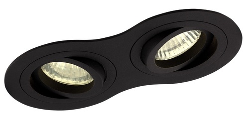 Sprawdź Oprawa wpuszczana Max Light Signal II H0087 czarna 2xGU10 metalowa