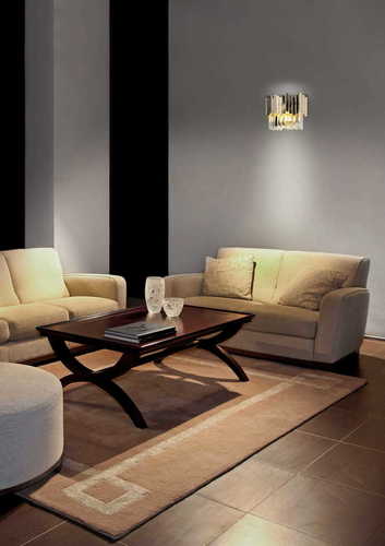 Sprawdź Kinkiet Max Light Trend W0251 złoty 3xG9 kryształowy 26 cm