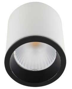 Plafon LED Maxlight TUB C0155 biały, 7 W, 3000 K, Ø 6 cm small 1