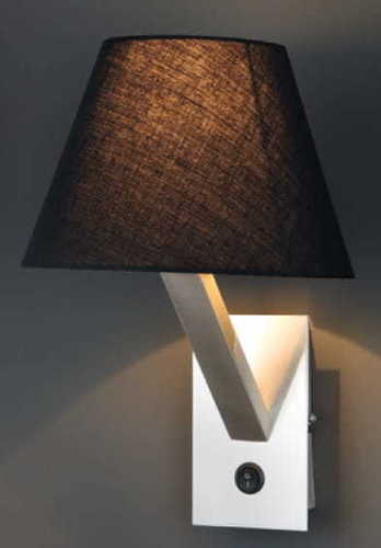 Sprawdź Kinkiet Max Light Orlando 5103W/BLNM czarny satyna 1x40W E27