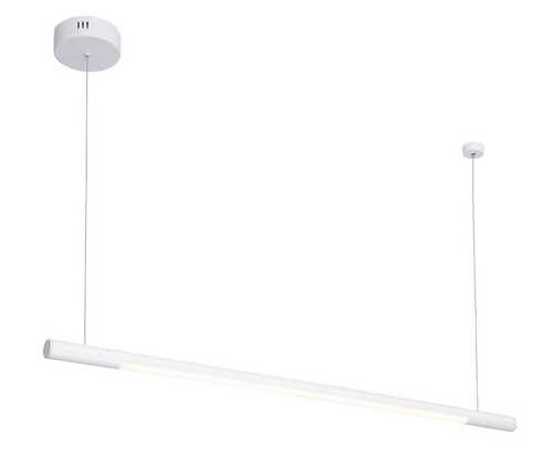 Sprawdź Lampa wisząca Max Light Organic Horizon P0357 biała LED 16W 100 cm