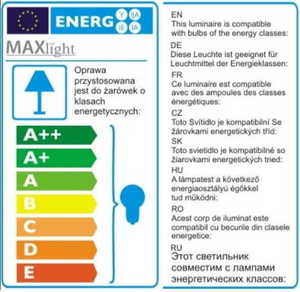 Kinkiet Max Light Dallas czarny szkło metal E14 W0255 3 Kinkiet Max Light Dallas czarny szkło metal E14 W0255 small 3