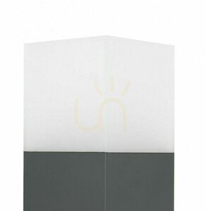 Lampa stojąca ogrodowa SU-MA Cube Max 400 ciemny popiel CB-MAX 400 DG small 1