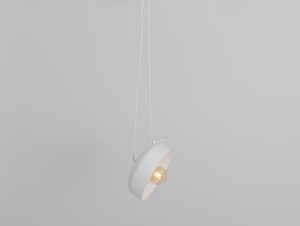 Lampa wisząca POPO FLAT L 1 - biały small 0