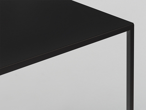 Stół kawowy TENSIO METAL 100x60 - czarny small 4