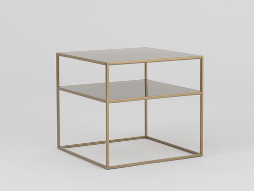 Sprawdź Stół kawowy TENSIO 2 FLOOR METAL 50 - złoty