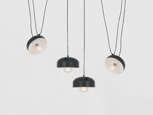 Sprawdź Lampa wisząca POPO FLAT 4 - czarny