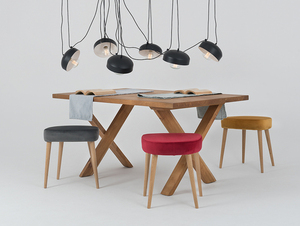 Lampa wisząca POPO FLAT 6 - czarny small 2