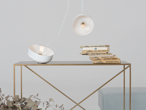 Lampa wisząca POPO FLAT 2 - biały small 1