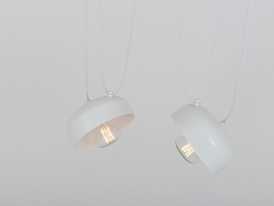 Lampa wisząca POPO FLAT 2 - biały small 3