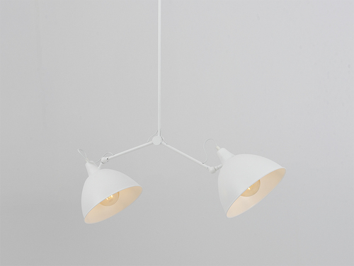 Sprawdź Lampa wisząca COBEN TWO HEAD - biały
