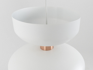 Lampa wisząca WOMAN M - biały 4 Lampa wisząca WOMAN M - biały small 4