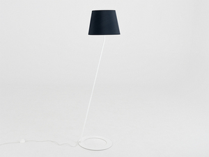 Lampa podłogowa SHADE FLOOR – klosz czarny, biały small 0