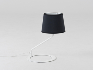 Lampa stołowa SHADE TABLE – klosz czarny, biały small 0