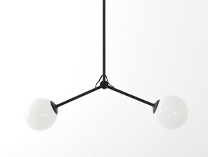 Lampa wisząca CATKIN TWINS - czarny small 0