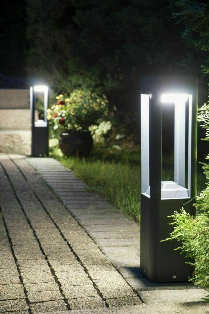 Wyświetl Lampa stojąca ogrodowa SU-MA Fan Kwadrat 50 cm ciemny popiel GX53 FKW-500 Lampa stojąca ogrodowa SU-MA Fan Kwadrat 50 cm ciemny popiel GX53 FKW-500