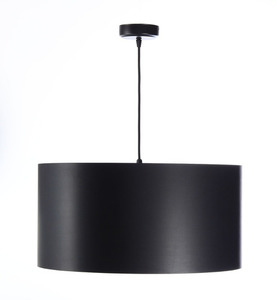 Lampa wisząca czarno miedziana LEXIE E27 60W latex, satyna small 2