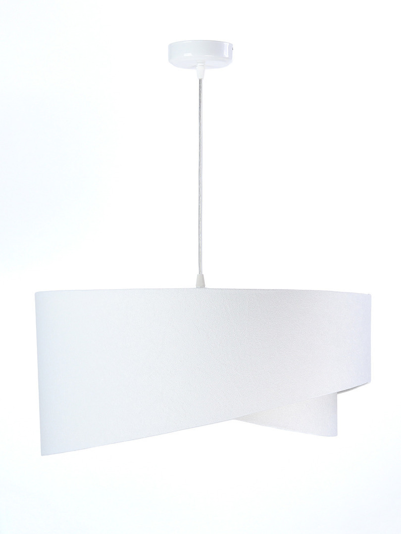 Obejrzyj Lampa biała Elegance 60W E27 wisząca, welur, złoto Lampa biała Elegance 60W E27 wisząca, welur, złoto