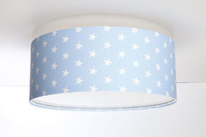 Lampa sufitowa do pokoju chłopca - plafon Luminance E27 60W LED pudrowy niebieski / biały 0 Lampa sufitowa do pokoju chłopca - plafon Luminance E27 60W LED pudrowy niebieski / biały small 0