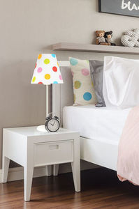 Lampa dla dziecka Ombrello 60W E27 50cm kolorowe kropki, na biurko 0 Lampa dla dziecka Ombrello 60W E27 50cm kolorowe kropki, na biurko small 0