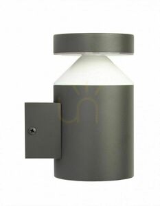 Kinkiet zewnętrzny SU-MA Delta DL-K100 LED 6W IP44 ciemny popiel small 1