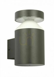 Kinkiet zewnętrzny SU-MA Delta DL-K100 LED 6W IP44 ciemny popiel small 0